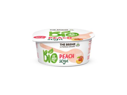 SOJAGURTE THE BRIDGE PÊSSEGO BIO 125G