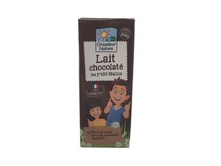 LEITE MEIO GORDO UHT GRANDEUR NATURE ACHOCOLATADO BIO 200ML