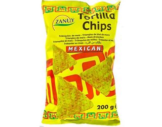 TORTILHAS ZANUY DE MILHO COM SABOR MEXICANO 200G
