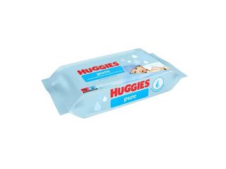 TOALHITAS HUGGIES PURE 56UN