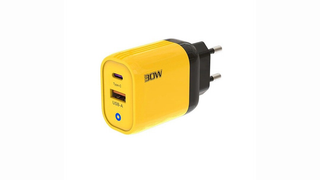 USB charger 30W Power Quick Charge 3.0 ყვითელი
