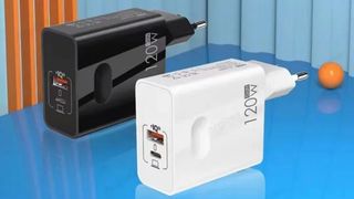 GAN Charger 120W შავი