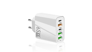 GAN CHARGER 65W თეთრი