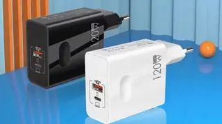 GAN Charger 120W თეთრი