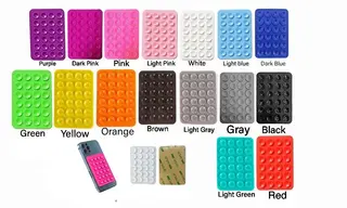 Silicone Suction Pad 5 Piece choose color