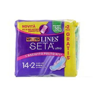 Lines Assorbenti Seta Ultra Ali X14+2