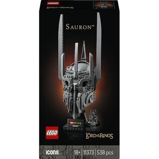 Lego Iconos Helm de Sauron Set, 538 piezas