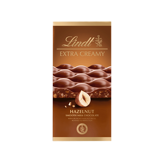 Lindt - შოკოლადი ექსტრა კრემი თხილით - 80 გ