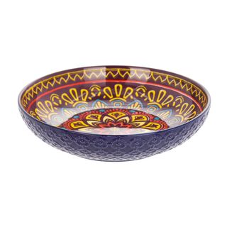 Ciotola in ceramica Kaori 22x5 cm - blu