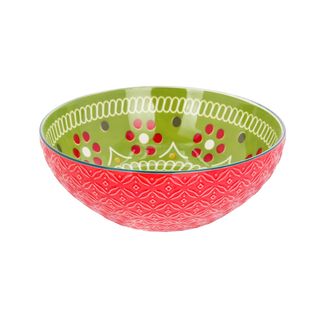 Ciotola in ceramica Kaori 20x7 cm - rosso