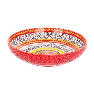 Ciotola in ceramica Kaori 22x5 cm - rosso