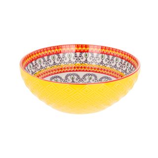 Ciotola in ceramica Kaori 20x7 cm - giallo