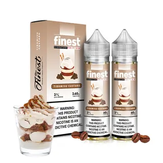 The Finest 60ml 6mg 1pcs - Tiramisu Custard