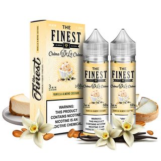 The Finest 60ml 3mg 1pcs - Vanilla Almond Custard
