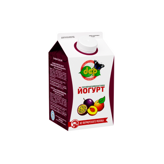 Йогурт Персик маракуйя 2,5% 500 г