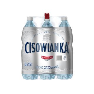 Cisowianka - Woda lekko gazowana - 6 x 1,5 l