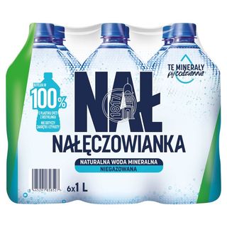 Nałęczowianka - Woda mineralna niegazowana - 6 x 1 l