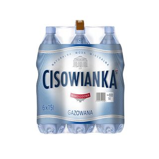 Cisowianka - Woda gazowana - 6 x 1,5 l