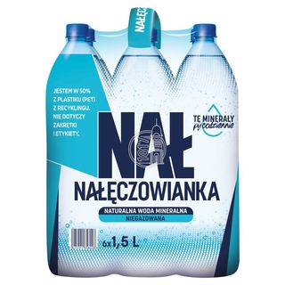 Nałęczowianka - Woda mineralna niegazowana - 6 x 1,5 l