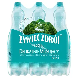 Żywiec Zdrój - Woda lekko gazowana - 6 x 1,5 l