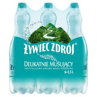 Żywiec Zdrój - Woda lekko gazowana - 6 x 1,5 l