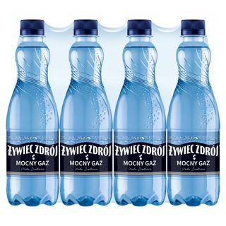 Żywiec Zdrój - Woda gazowana Mocny Gaz - 12 x 0,5 l