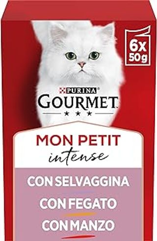 Gourmet MonPetit Пауч Котка Месо6x50г \ 69166