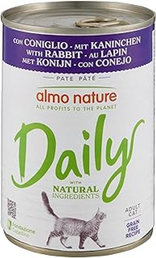 400 g Almo Nature Daily Menu comida húmida com coelho [ALM34088]
