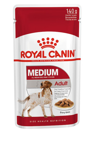 Royal Canin Comida para Perros Adultos Medianos, 140g