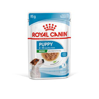 Royal Canin Mini Puppy Pouch w sosie, 85 g