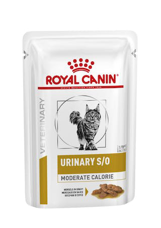 Royal Canin Veterinary Urinary Moderate Calorie pienso para gatos - Pack 12