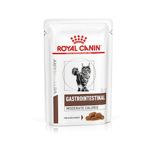 Royal Canin Veterinary Gastrointestinal Moderate Calorie sobre para gatos   12x85g