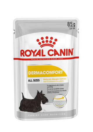 Sobres Royal Canin Dermacomfort Paté para perros - 85GR