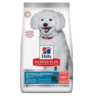 Pienso Seco Perro Adulto Small & Mini Hipoalergénico Salmón y Atún 1,5KG