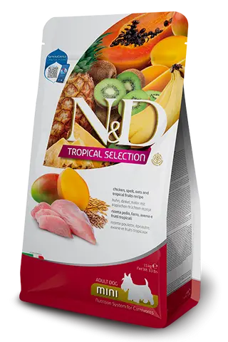 "N&D Tropical Chicken Mini 1,5kg"