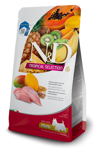 "N&D Tropical Chicken Mini 1,5kg"
