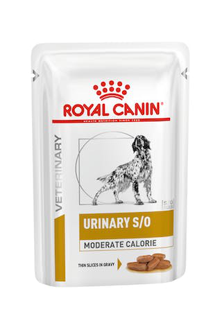 Royal Canin Urinary Moderate Calorie Sobre Para Perros 12X100Gr