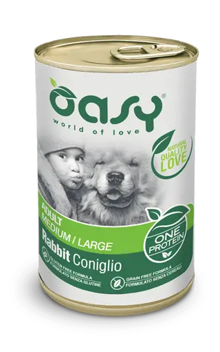 Oasy one protein adult królik 400g