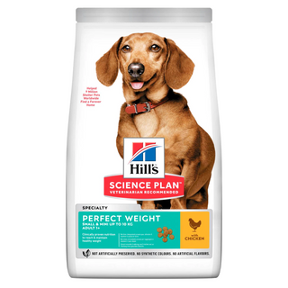 Hill's Science Plan Perfect Weight Ração para cães pequenos e mini adultos