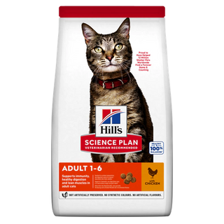 Hill's Plan scientifique Aliments pour chats de poulet et de boeuf, 300g