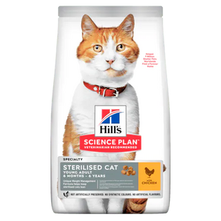 Hill's Science Plan Sterilised Adult Pollo pienso para gatos 300gr