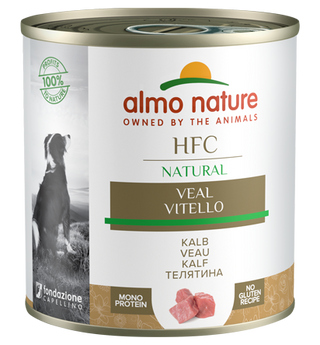 Almo Nature HFC Ternera lata para perros   280 g