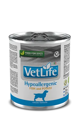 "VET LIFE ND Dog Hypoallergenic Fish&Potato 300g"