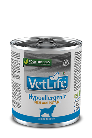 "VET LIFE ND Dog Hypoallergenic Fish&Potato 300g"