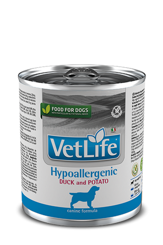 "VET LIFE ND Dog Hypoallergenic Duck&Potato 300g"