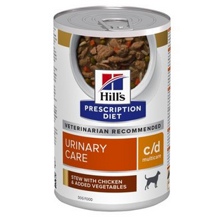 0.354 KG Hill's Prescription Diet Urinary Care c/d Estofado de Pollo y Verduras lata para perros