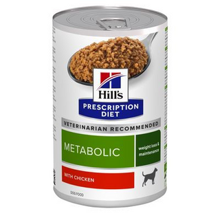 0.37 KG Hill's Prescription Diet Metabolic Pollo lata para perros