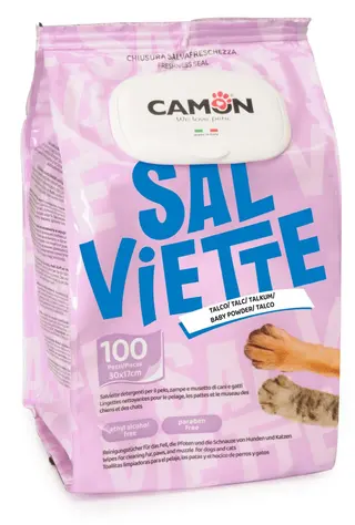 CAMON Vlažne higijenske maramice Puder, 30x17cm, 100kom