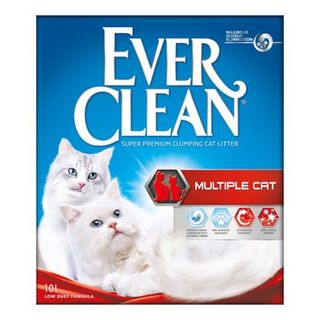 EVER CLEAN Multiple Cat, grudajući mineralni pijesak za mačke, mirisni, 10l