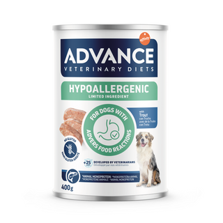 400 g Advance Veterinary Diets Hypoalelergenic Limited Ingredient Trucha Comida Húmeda para perros